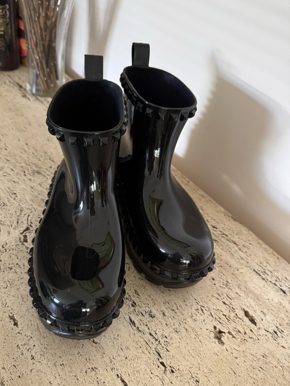 CARMEN SOL Made In Italy Graziano Jelly Studded Boots. Sz EU41. MSRP $295 - Picture 8 of 16